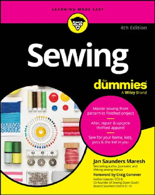 Sewing for Dummies by Jan Saunders Maresh