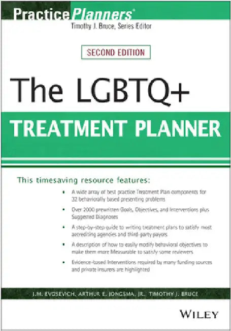 The LGBTQ+ Psychotherapy Treatment Planner by J. M. Evosevich