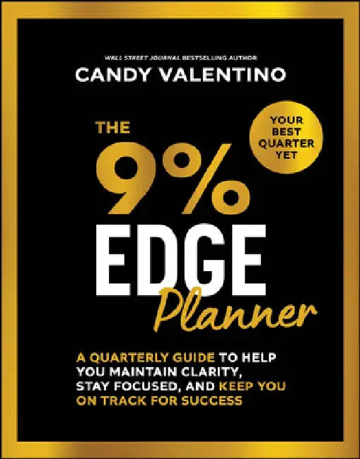 The 9% Edge Planner by Candy Valentino