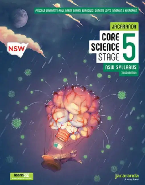 Jacaranda Core Science Stage 5 New South Wales Australian Curriculum, 3e learnON and Print by Pascale Warnant