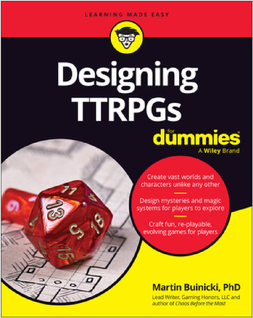 Designing Ttrpgs for Dummies by Martin Buinicki