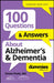 100 Questions & Answers about Alzheimer's & Dementia for Dummies by Simon Poole