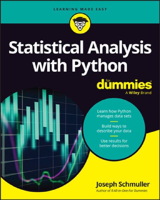 Statistical Analysis with Python for Dummies by Joseph Schmuller