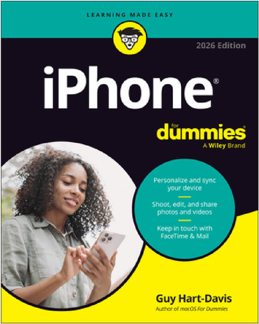 iPhone for Dummies, 2026 Edition by Guy Hart-Davis