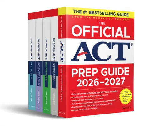 The Official ACT Prep and Subject Guides 2026-2027, Complete Set by ACT