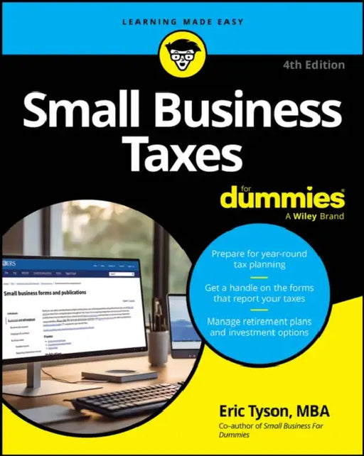 Small Business Taxes for Dummies by Eric Tyson