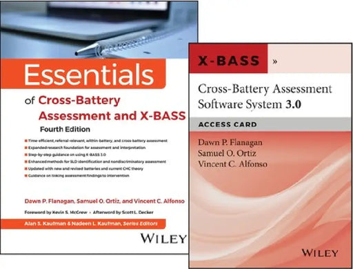 Essentials of Cross-Battery and X-Bass 3.0 Card Set by Dawn Flanagan