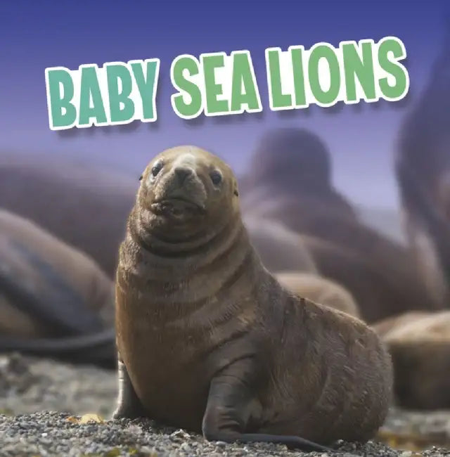 Baby Sea Lions by Martha E. H. Rustad