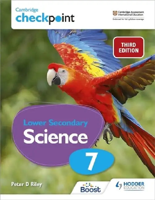 Cambridge Checkpoint Lower Secondary Science Studentâ (Tm)S Book 7 by Peter Riley