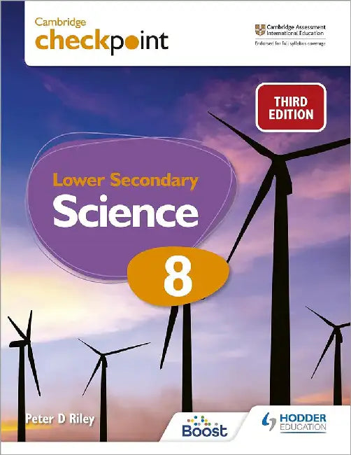 Cambridge Checkpoint Lower Secondary Science Studentâ (Tm)S Book 8 by Peter Riley