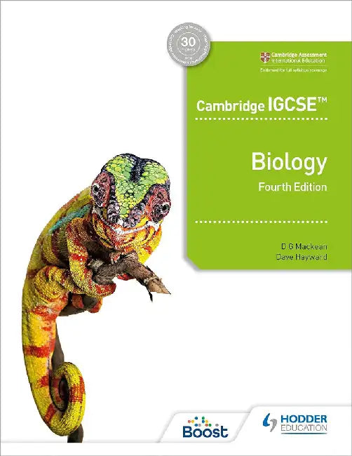Cambridge Igcseâ"[ Biology 4th Edition by D. G. Mackean