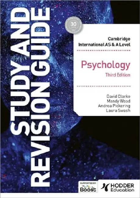 Cambridge International As/A Level Psychology Study and Revision Guide Third Edition by Clarke