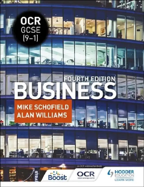 OCR GCSE (9–1) Business, Fourth Edition by Mike Schofield