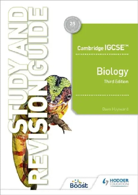 Cambridge Igcse(tm) Biology Study and Revision Guide Third Edition by Dave Hayward