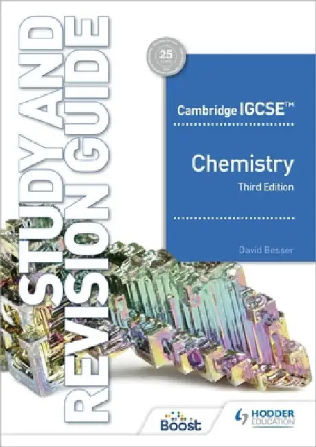 Cambridge Igcse(tm) Chemistry Study and Revision Guide Third Edition: Hodder Education Group by David Besser
