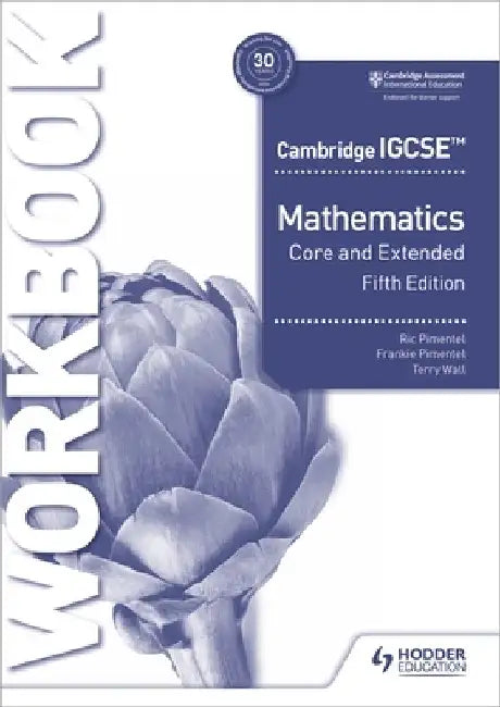 Cambridge Igcse Mathematics Core and Extended Workbook 5th Edition by Ric Pimentel