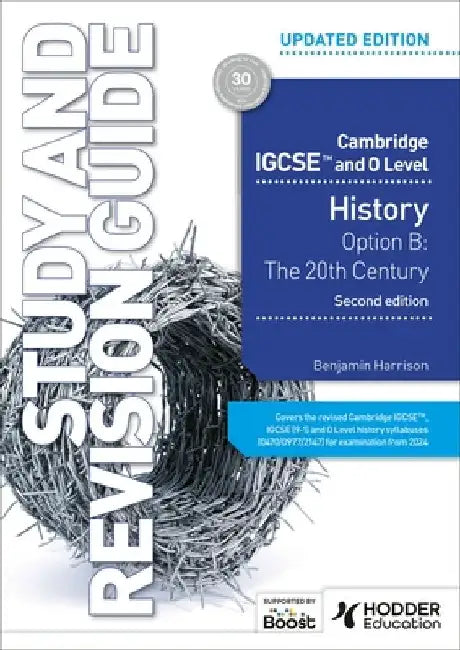 Cambridge IGCSE and O Level History Study and Revision Guide, Second Edition by Harrison