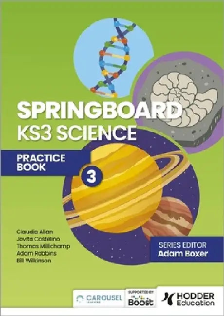 Springboard: KS3 Science Practice Book 3 by Adam Boxer