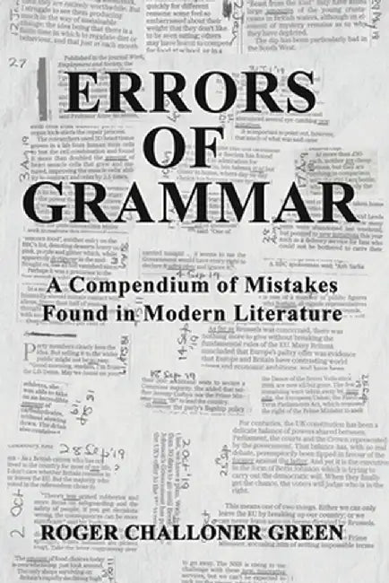 Errors of Grammar by Roger Challoner Green
