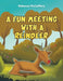 A Fun Meeting With A Reindeer by Rebecca McCaffery