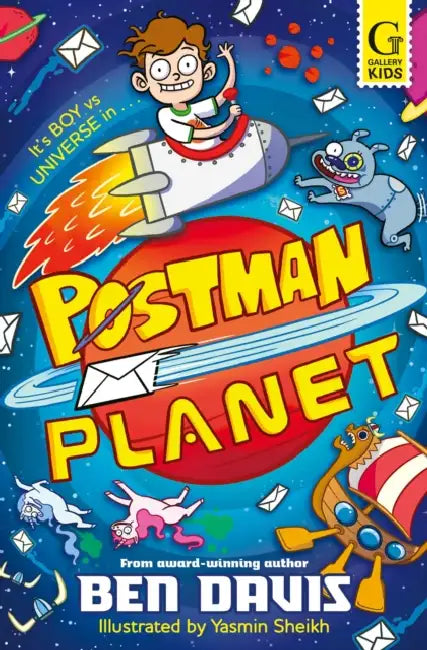 Postman Planet: The hilarious new series to get kids reading! by Ben Davis