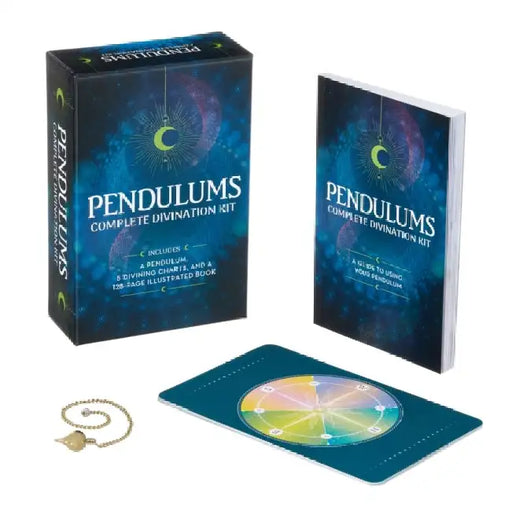 Pendulums Complete Divination Kit: A Pendulum, 8 Divining Charts and a 128-Page Illustrated Book by Emily Anderson