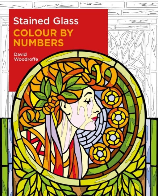 Stained Glass Colour by Numbers by David Woodroffe