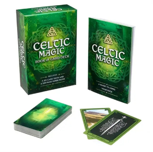 Celtic Magic Book & Card Deck by Marie Bruce