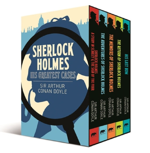 Sherlock Holmes: His Greatest Cases: 5-Book Paperback Boxed Set by Arthur Conan Doyle