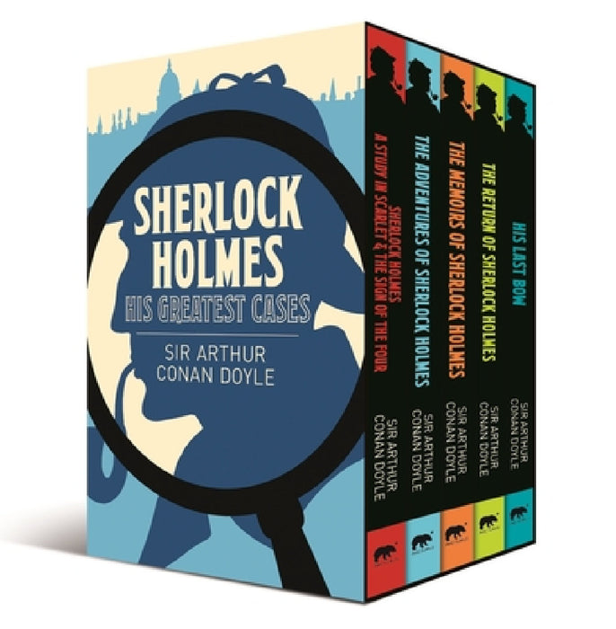 Sherlock Holmes: His Greatest Cases: 5-Book Paperback Boxed Set by Arthur Conan Doyle