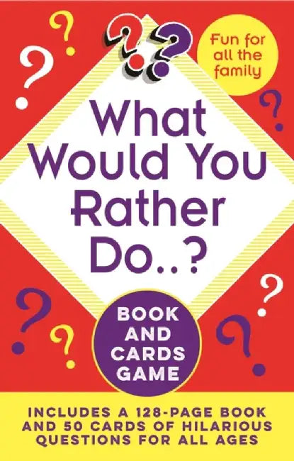 What Would You Rather Do..? Book and Cards Game by Julian Flanders