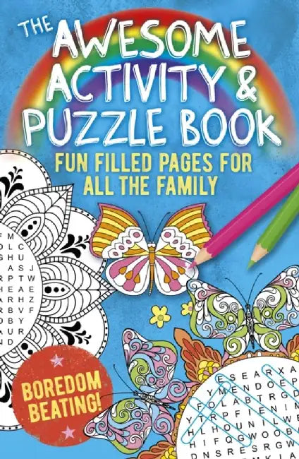 The Awesome Activity & Puzzle Book by Eric Saunders