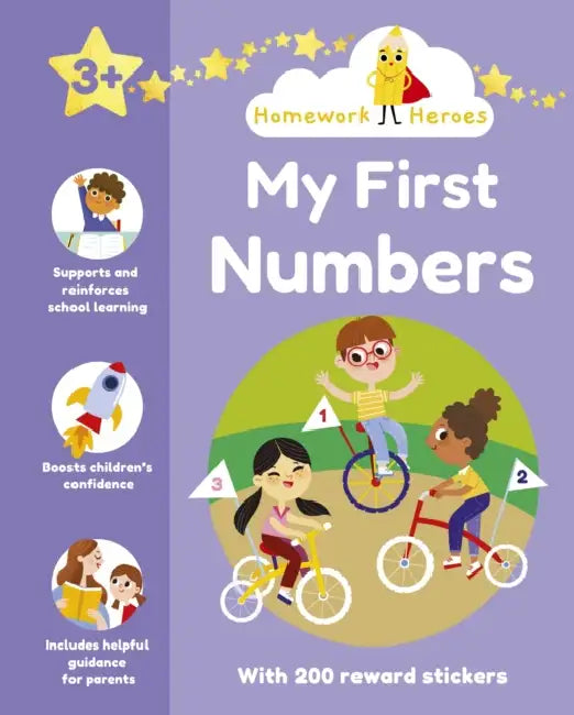 Homework Heroes: My First Numbers: With 200 Reward Stickers by Paul Virr