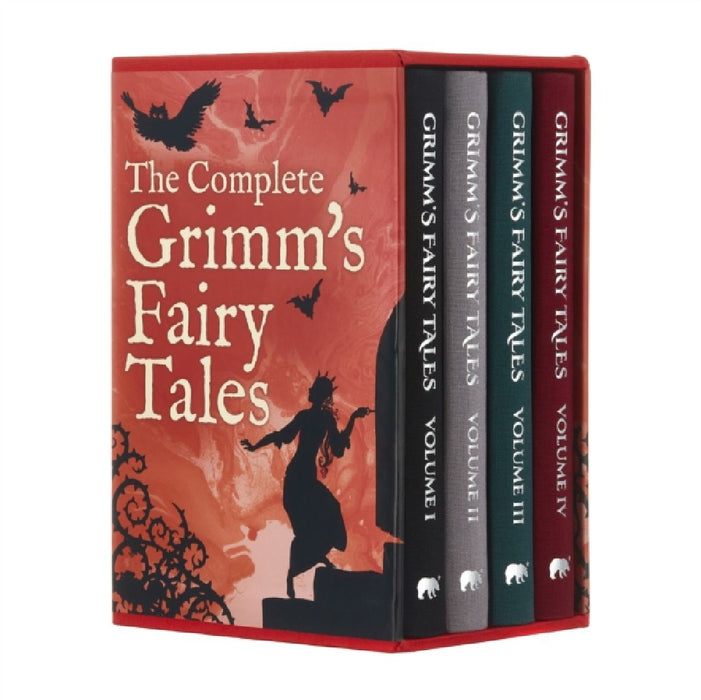 The Complete Grimm's Fairy Tales: Deluxe 4-Book Hardcover Boxed Set by Jacob Grimm