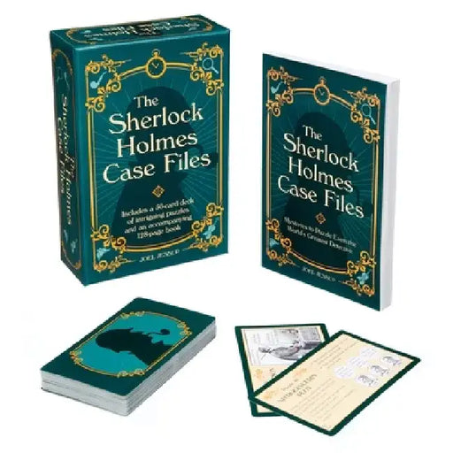 The Sherlock Holmes Case Files: Includes: 128-Page Book and 50-Card Deck by Joel Jessup
