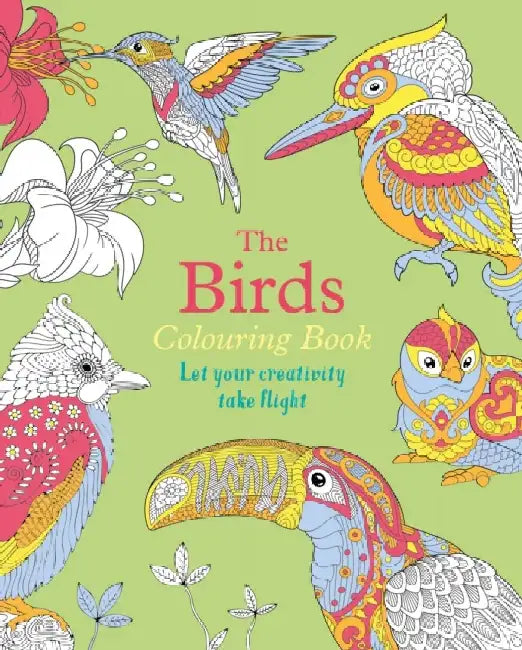 The Birds Colouring Book by Tansy Willow