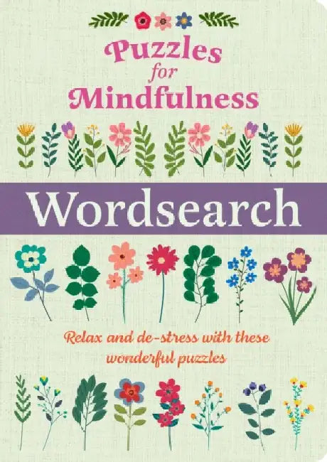 Puzzles for Mindfulness Wordsearch by Eric Saunders