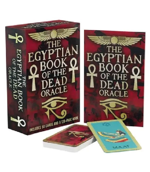 The Egyptian Book of the Dead Oracle: Includes 50 Cards and a 128-Page Book by Marie Bruce