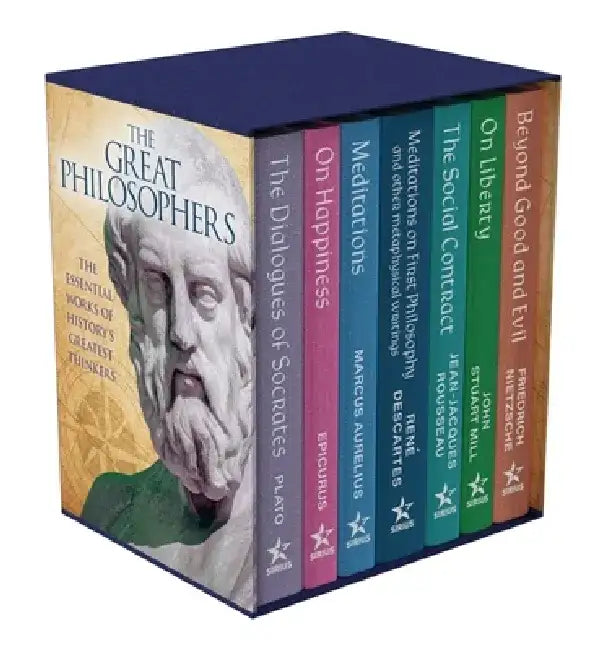 The Great Philosophers Collection: Deluxe 7-Book Hardcover Boxed Set by Frederich Nietzsche