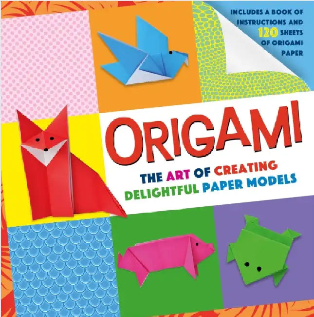 Origami: Includes a Book of Instructions and 120 Sheets of Origami Paper by Lisa Miles