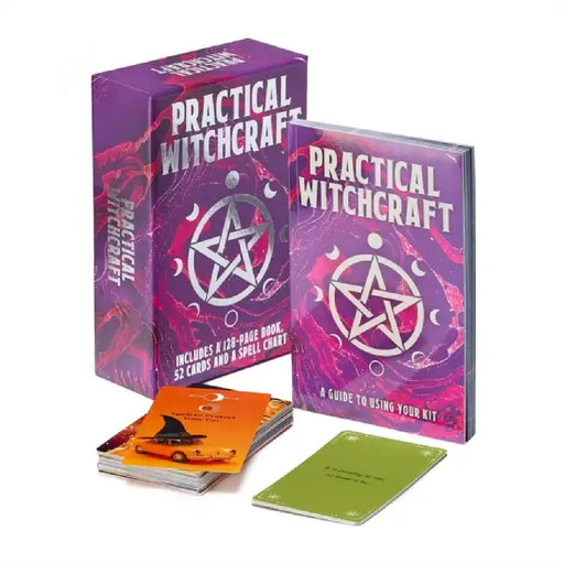 Practical Witchcraft Book & Card Deck by Marie Bruce