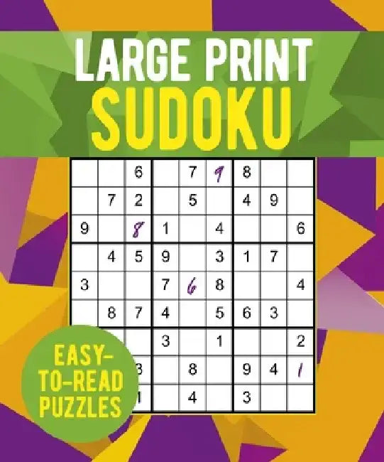 Large Print Sudoku by Eric Saunders