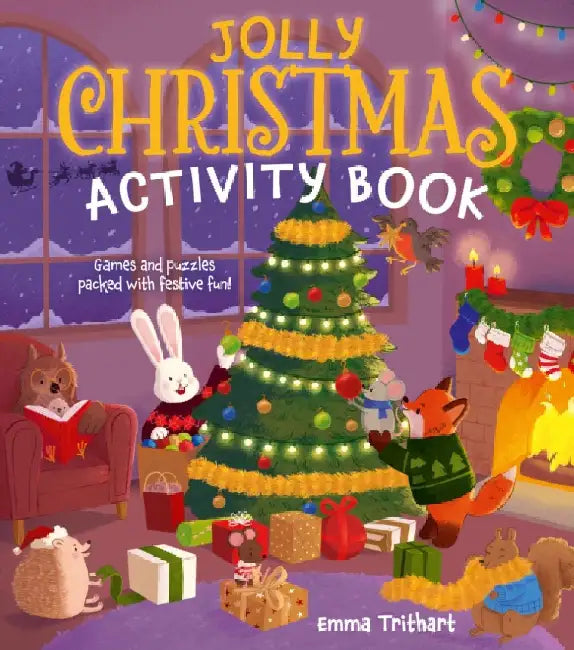 Jolly Christmas Activity Book: Games & Puzzles Packed with Festive Fun! by Violet Peto