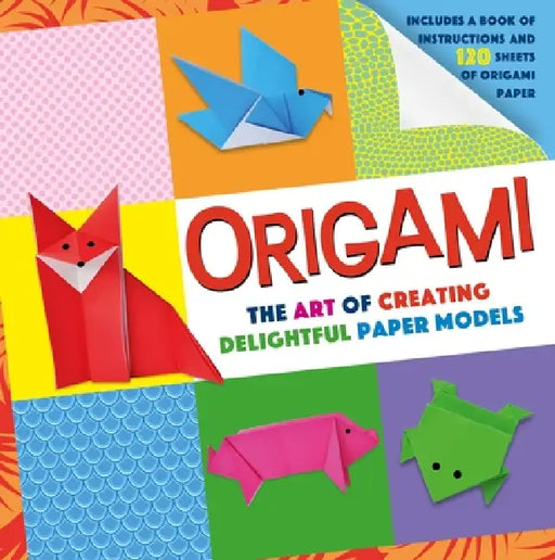 Origami: Includes a Book of Instructions and 120 Sheets of Origami Paper [With Origami Paper] by Lisa Miles
