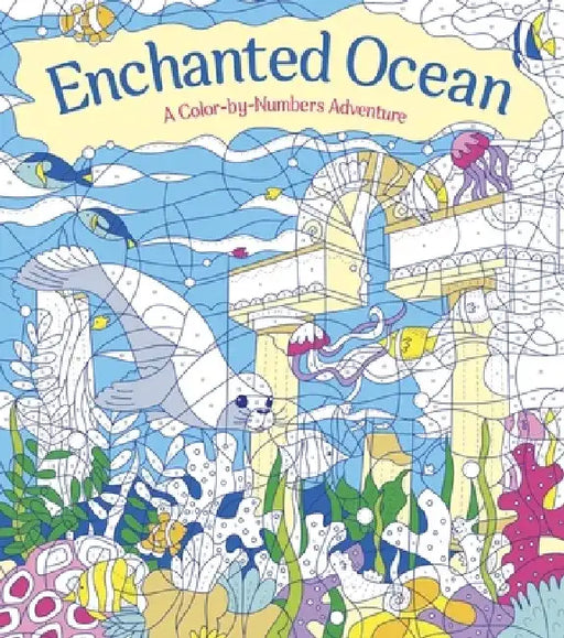 Enchanted Ocean: A Color-By-Numbers Adventure by Georgie Fearns