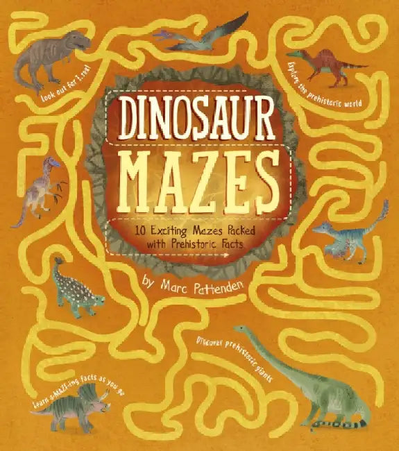 Dinosaur Mazes by Matt Yeo