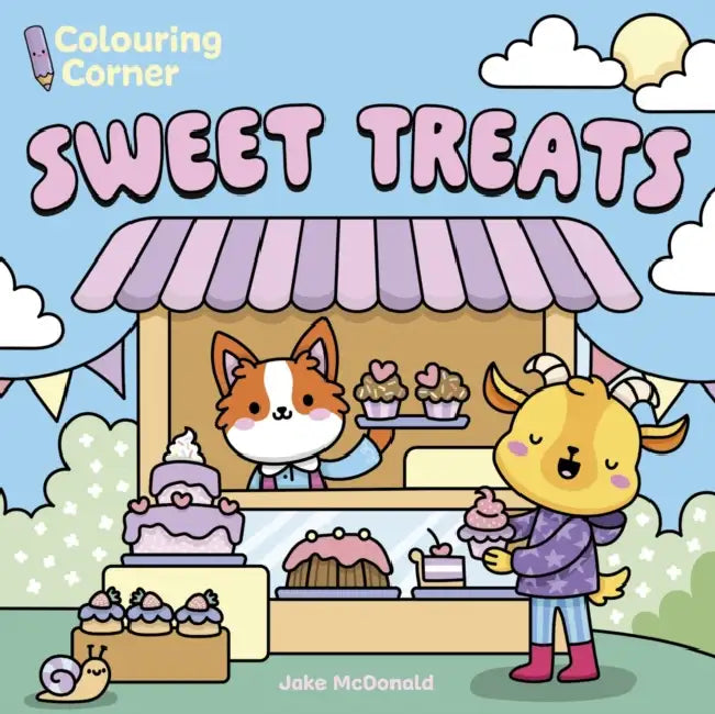 Colouring Corner: Sweet Treats by Jake McDonald