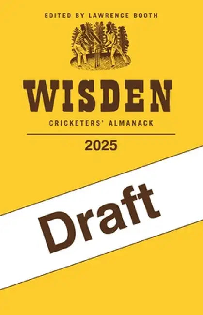 Wisden Cricketers' Almanack 2025 by Lawrence Booth