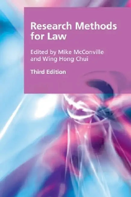 Research Methods for Law by Mike McConville