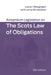 Avizandum Legislation on the Scots Law of Obligations: 10th Edition by Laura J. MacGregor, Lorna Richardson